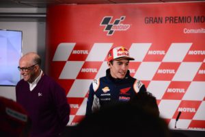 MotoGP | Gp Valencia ritiro Lorenzo: Marc Marquez, “Non me lo aspettavo” [VIDEO]