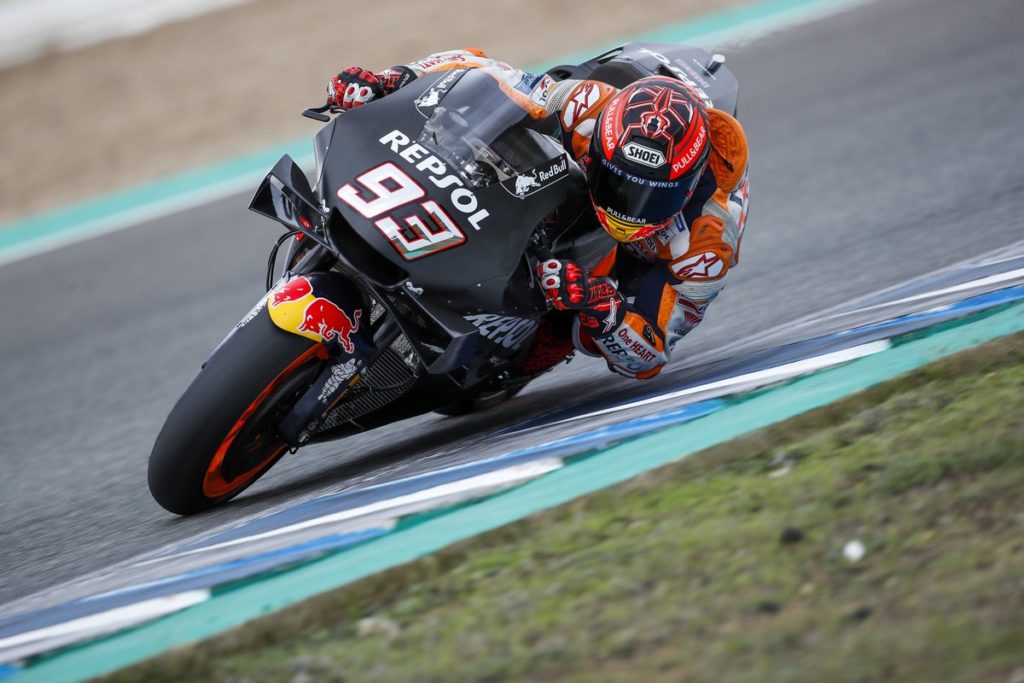 MotoGP | Test Jerez Day 2: Marquez il più veloce, bene le Suzuki, Rossi recupera