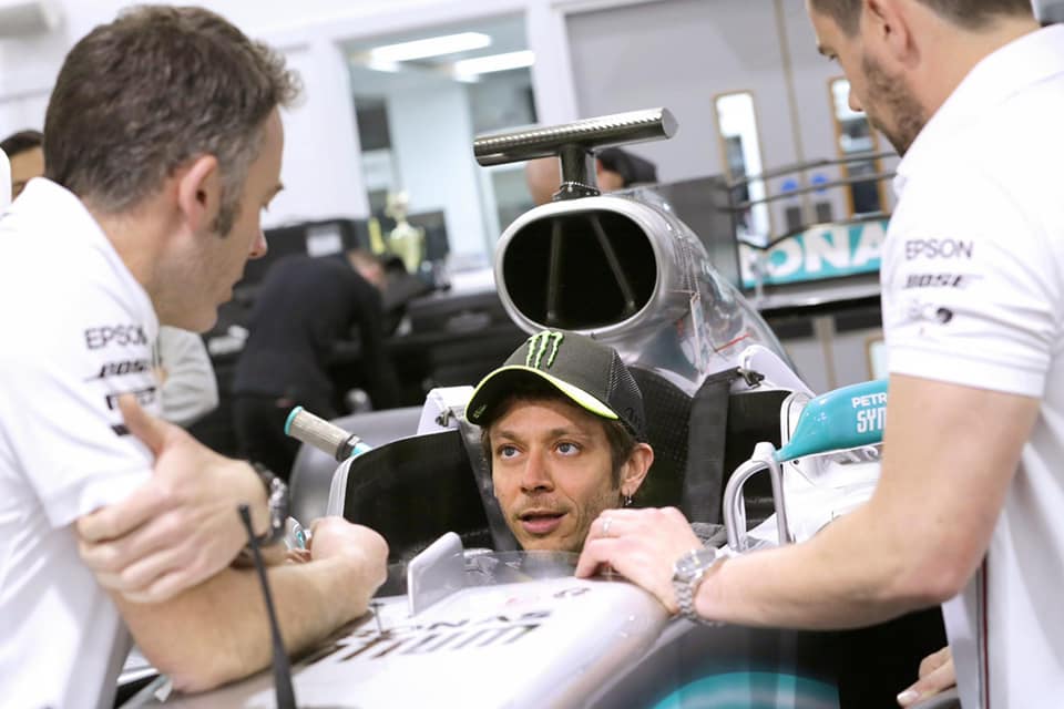 MotoGP | Rossi-Mercedes: è tutto pronto, “Ci divertiremo”