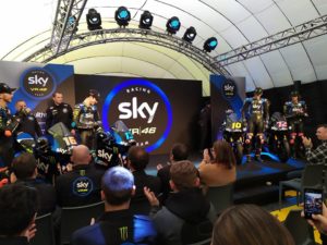 Presentazione Sky Racing Team VR46, Salucci: “Le pause sono poche, giusto così”