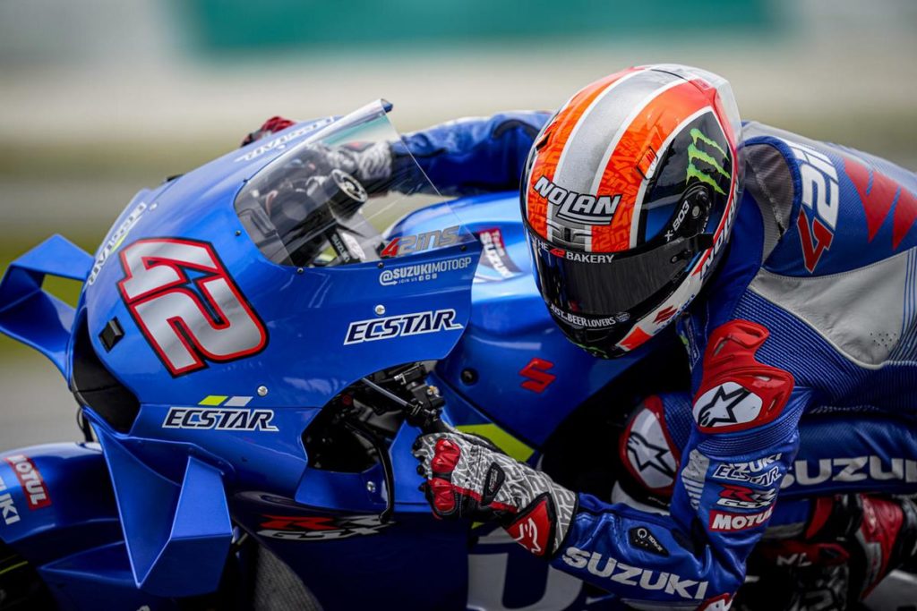 MotoGP | Test Qatar Day 1: doppietta Suzuki con Rins e Mir, Rossi è settimo