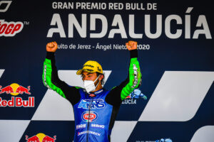 Moto2 | GP Jerez Gara, Bastianini: “Che vittoria! Grazie al team”