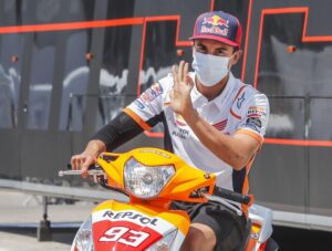 MotoGP | Gp Jerez Day 1: Marc Marquez, “Sabato vedremo come reagirà il braccio, poi decideremo”[VIDEO]