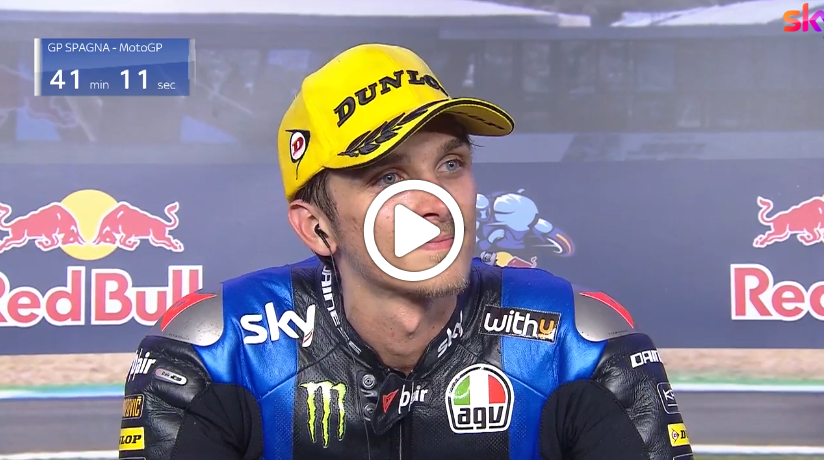 Moto2 | GP Jerez Gara, Marini: “Dedico la vittoria alle persone coinvolte dalla pandemia” [VIDEO]
