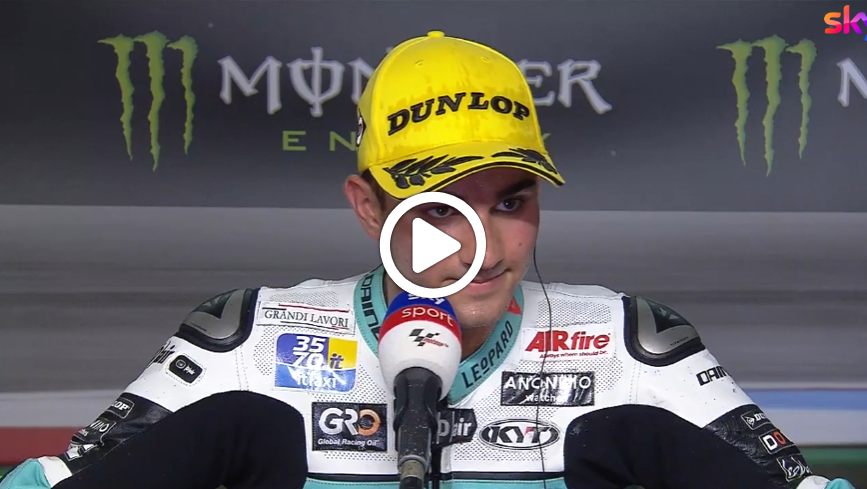 Moto3 | GP Brno, Dennis Foggia: “Grazie al mio team e a chi mi supporta” [VIDEO]