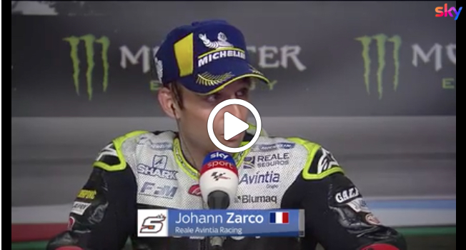 MotoGP | Gp Brno Gara: Johann Zarco, “Ringrazio Ducati per tutto” [VIDEO]
