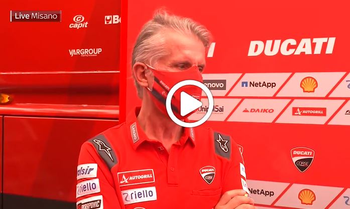 MotoGP | Test Misano: Paolo Ciabatti, “Per Bagnaia passo verso la Ducati ufficiale” [VIDEO]