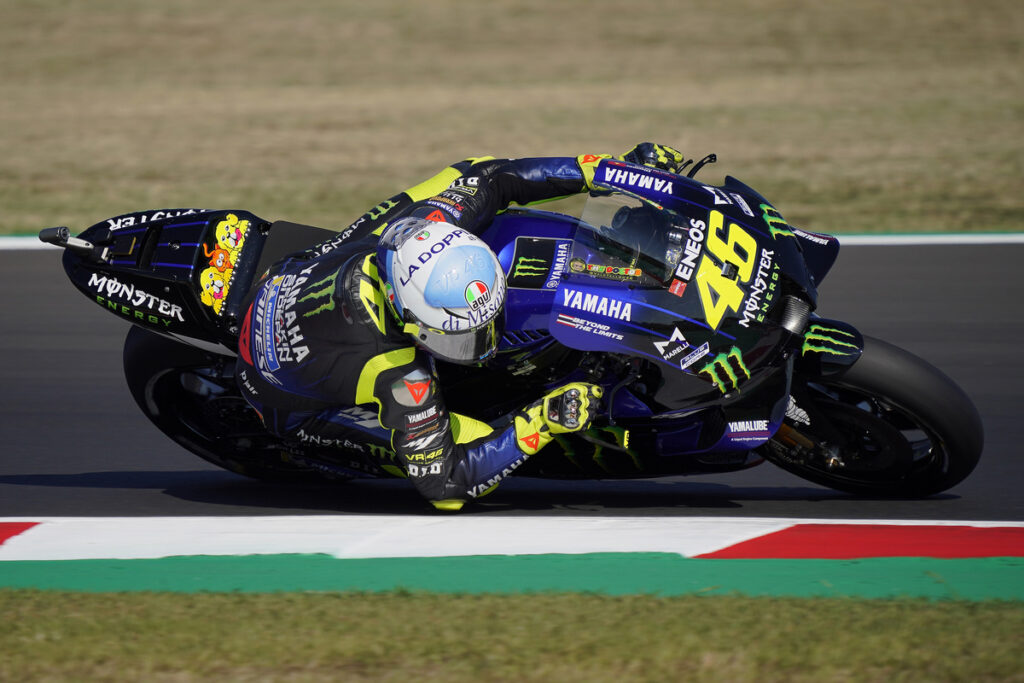 MotoGP | Gp Misano Qualifiche: Valentino Rossi, "Il casco ...
