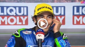 Moto2 | GP Aragon 2 Gara, Bastianini: “Daremo il massimo per il titolo” [VIDEO]