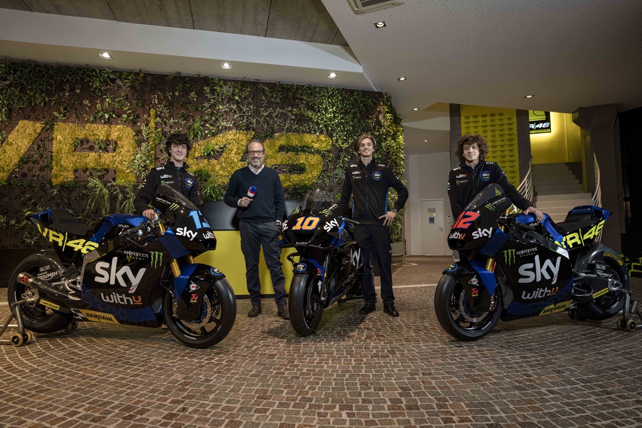 Livrea Sky Racing Team VR46 Ducati MotoGP e Moto2