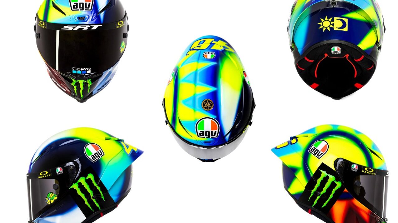 MotoGP | GP Qatar: il nuovo casco di Valentino Rossi [FOTO \u0026 VIDEO]