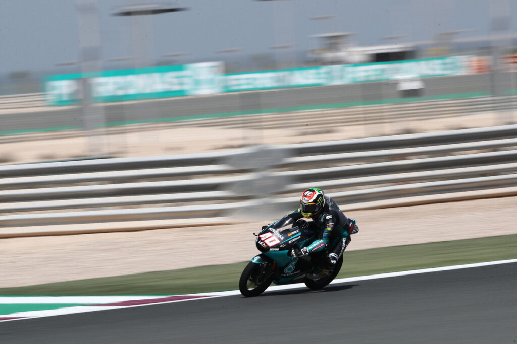 Moto3 | Gp Qatar Warm Up: Binder il più veloce, Migno è secondo
