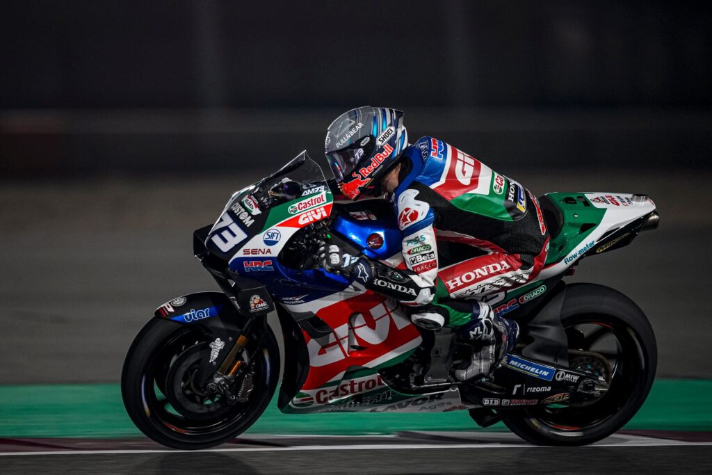 MotoGP | Test Qatar Day 1: Alex Marquez, “Partiti male con una caduta, ma poi abbiamo migliorato”
