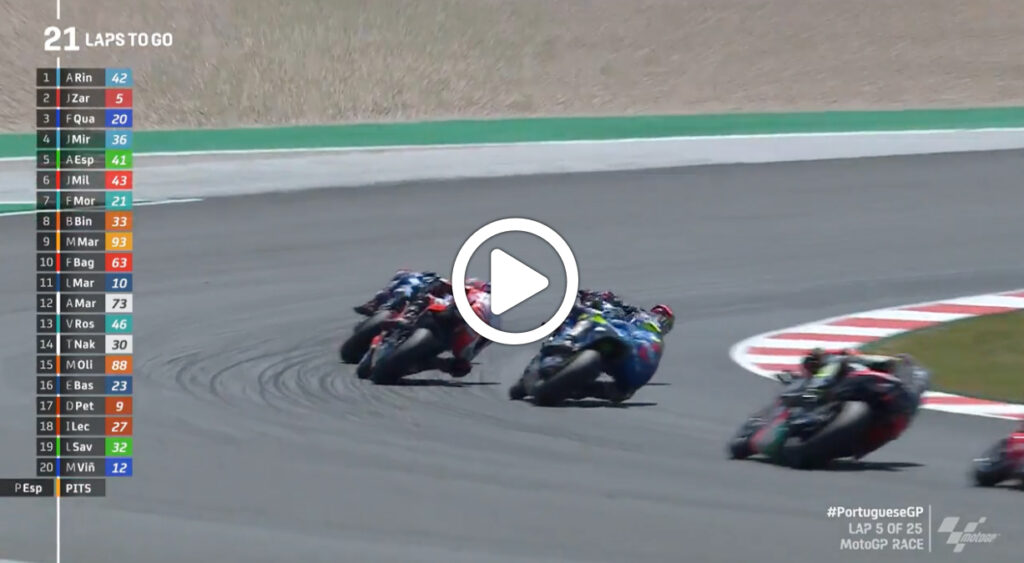 MotoGP | GP Portimao, gli highlights della gara di Portimao [VIDEO]