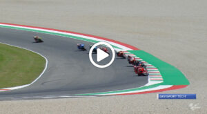 MotoGP | GP Mugello, l’analisi della caduta di Bagnaia al terzo giro [VIDEO]