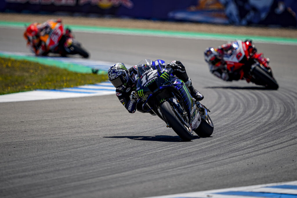 MotoGP | GP Jerez Gara, Vinales: “Problema nelle curve più lente”