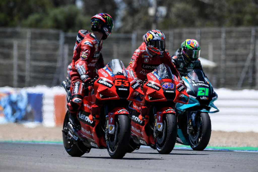 MotoGP | Gp Jerez: doppietta Ducati, Morbidelli sul podio [FOTOGALLERY]