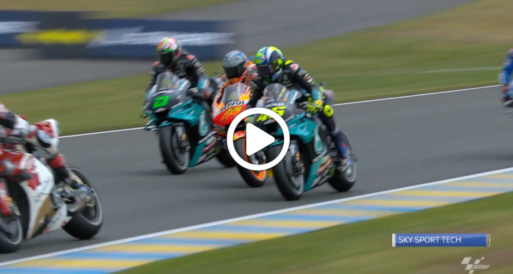 MotoGP | GP Francia, l’analisi allo Sky Tech dell’uscita di Morbidelli [VIDEO]