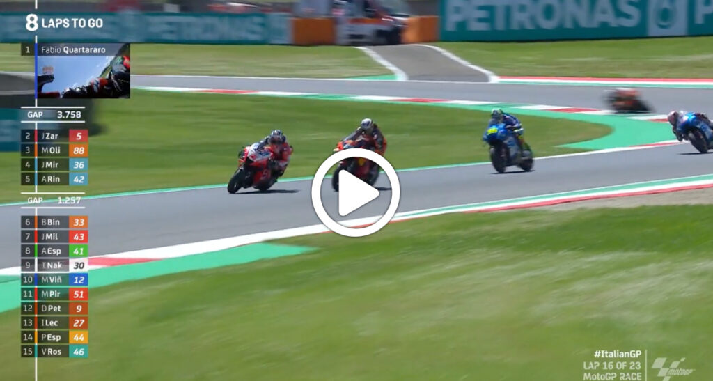 MotoGP | GP Italia, gli highlights della gara al Mugello [VIDEO]