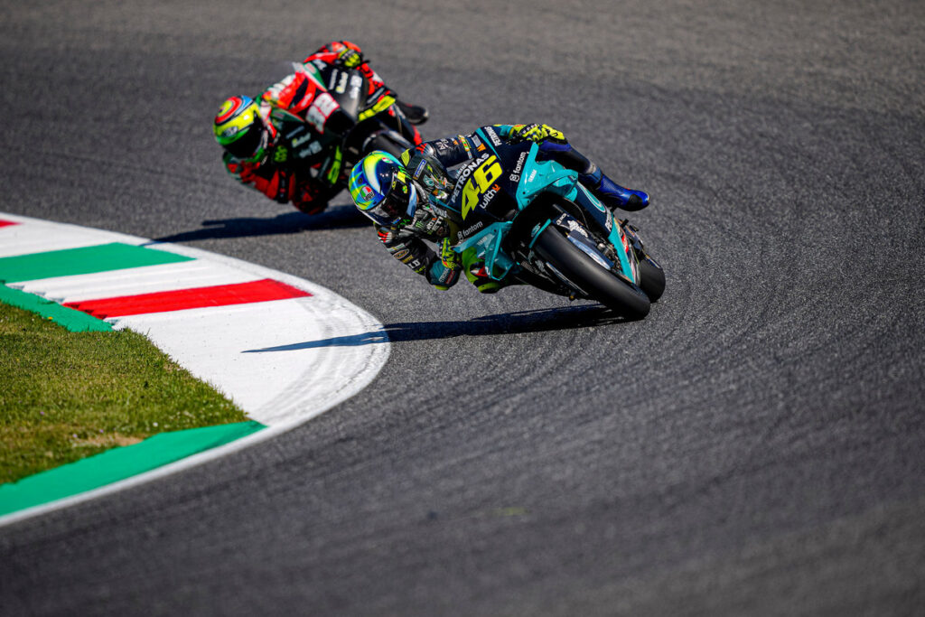 MotoGP | GP Mugello Day 1: Valentino Rossi, “Classifica più o meno veritiera”