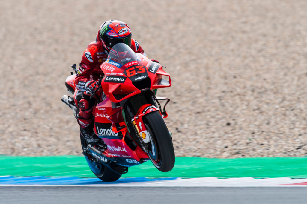 MotoGP | GP Assen Day 1: Francesco Bagnaia, “Non sono assolutamente soddisfatto”