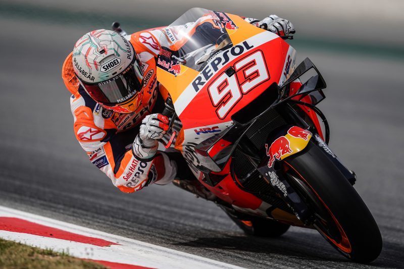 MotoGP | GP Barcellona Day 1: Marc Marquez, “Il mio corpo si sente meglio”