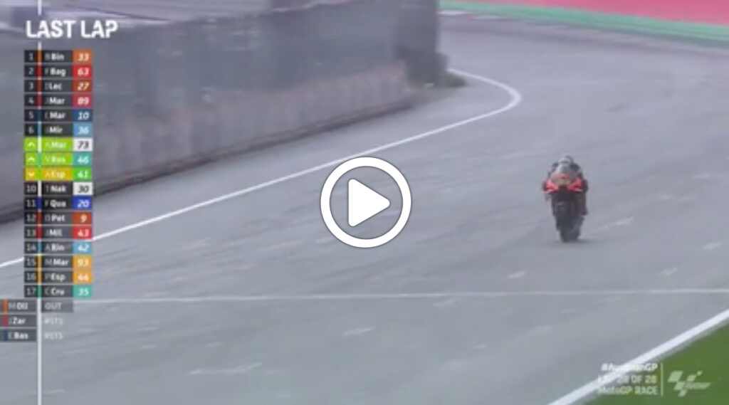MotoGP | GP Austria, gli highlights della gara al Red Bull Ring [VIDEO]