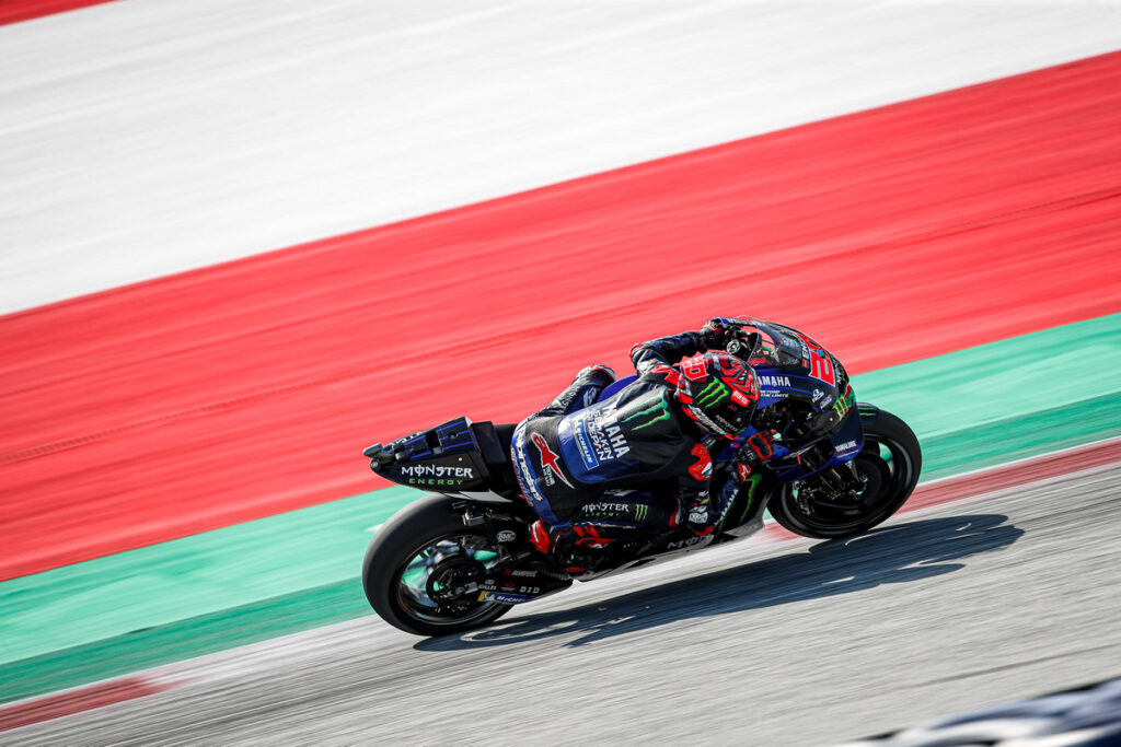 MotoGP | GP Austria Day 1: Quartararo, “Possiamo essere molto veloci”