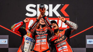 Superbike | Round Barcellona, Gara1: tripletta storica per Ducati