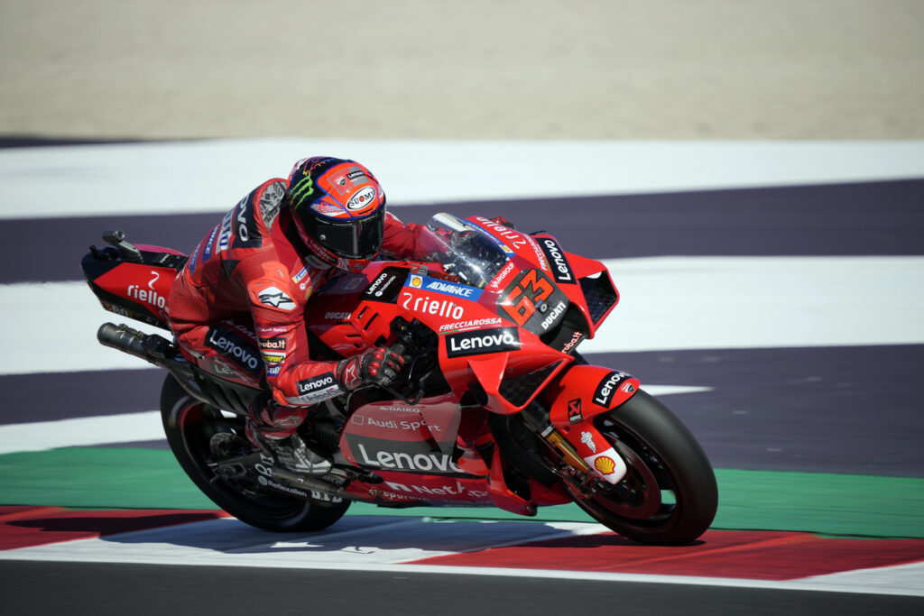 MotoGP | Gp Misano Qualifiche: Bagnaia pole con record, doppietta Ducati con Miller