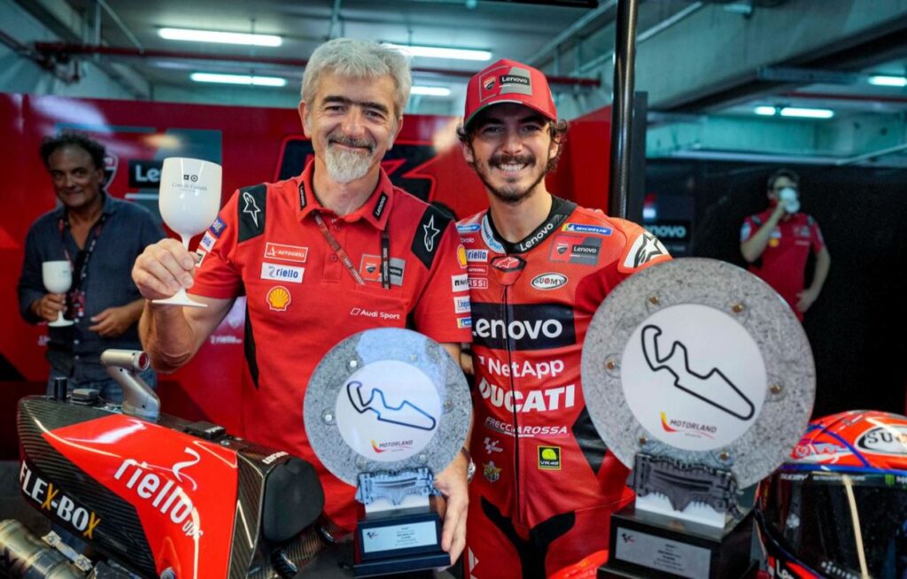 MotoGP | GP Aragon Race: Dall’Igna (Ducati) “Pecco was incredible”