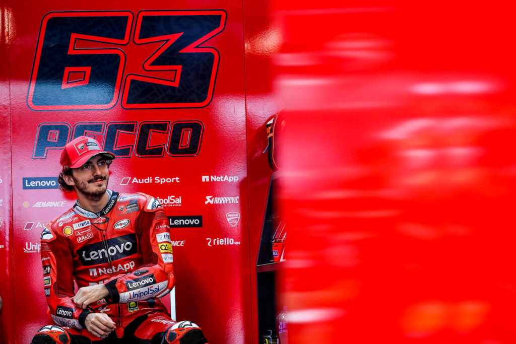 MotoGP | Bagnaia alla CNN: “Rossi mi incoraggia a migliorare sempre”