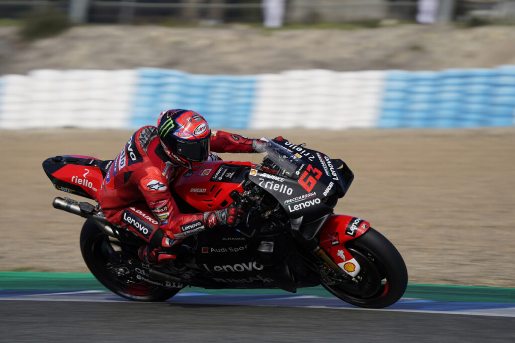 MotoGP | Test Jerez Day 2: Bagnaia il più veloce, “Diggia” miglior rookie