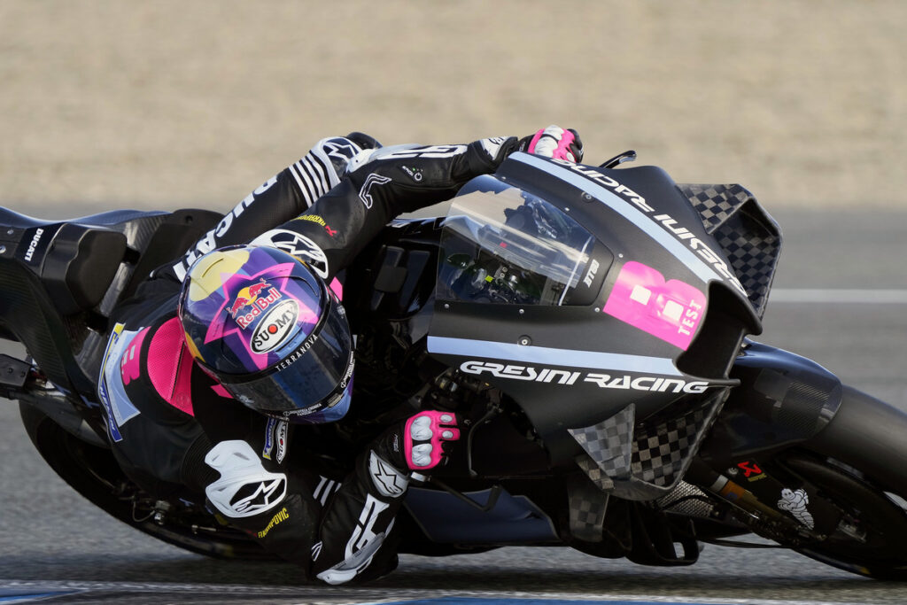 MotoGP | Test Jerez Day 1: Bastianini, “Questa Ducati più facile da guidare”