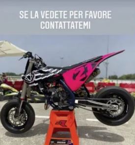 Di Giannantonio moto rubata