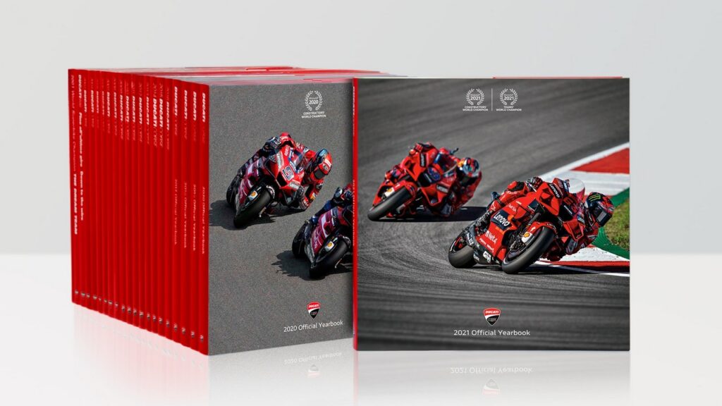 MotoGP | In vendita l’Official Yearbook 2021 di Ducati Corse
