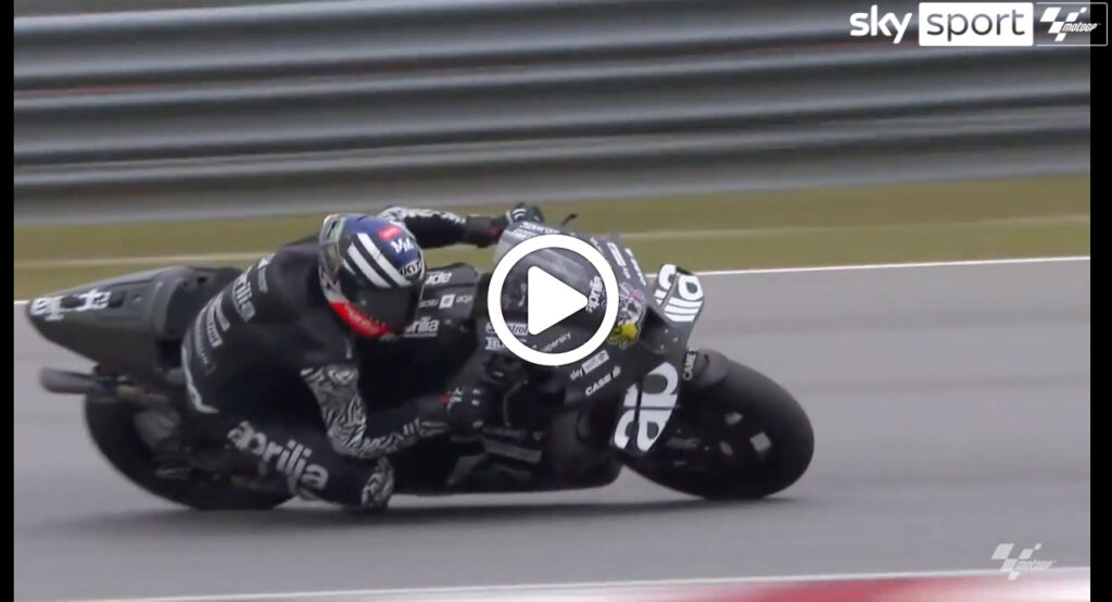 MotoGP | Aprilia, Bonora sulla RS-GP 2022: “Tanti progressi tecnici nella nuova moto” [VIDEO]
