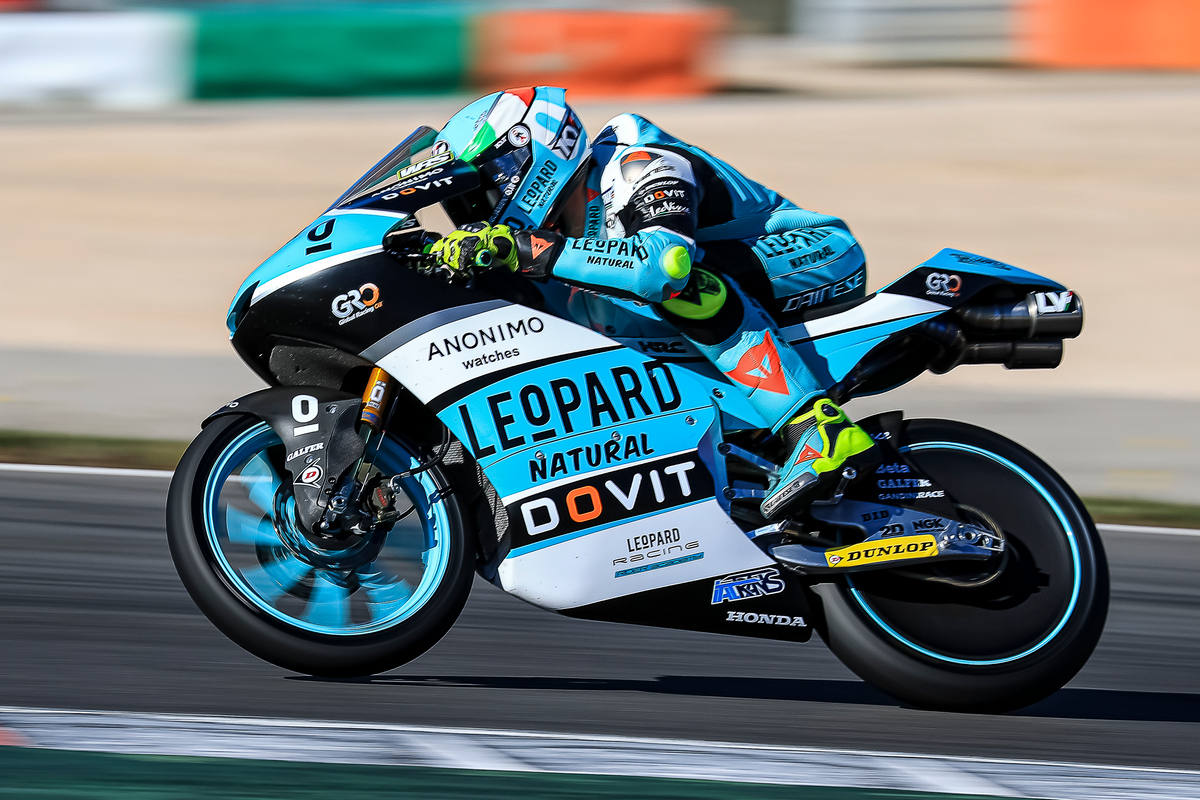 Dennis Foggia Test Portimao Moto3