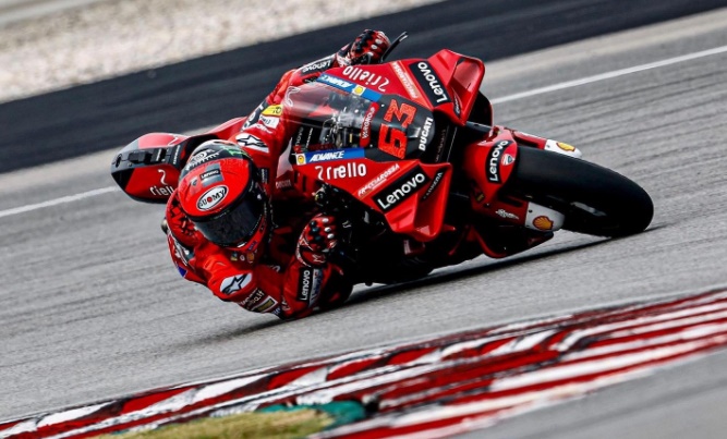MotoGP | Test Sepang Day 2: Bagnaia, “Sono molto contento della nuova Ducati”