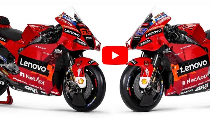 MotoGP | Ducati 2022: la presentazione in streaming alle ore 16:00
