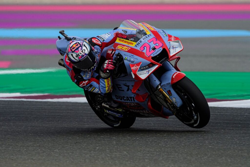 MotoGP | Gp Qatar Warm Up: Bastianini il più veloce, Bagnaia è sesto