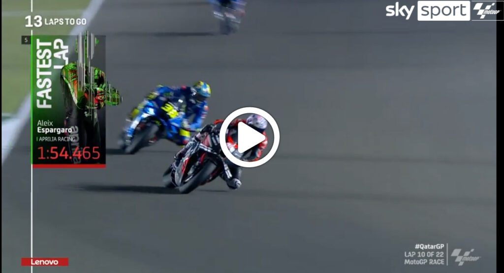 MotoGP | Aprilia, obiettivo crescita anche nel week-end di Mandalika [VIDEO]