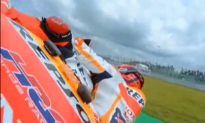 MotoGP | GP Indonesia Gara: Marc Marquez, “Uno dei più grossi incidenti mai avuto”