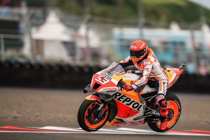 MotoGP | GP Indonesia Qualifiche: Marc Marquez, “Sto più o meno bene dopo le due cadute”