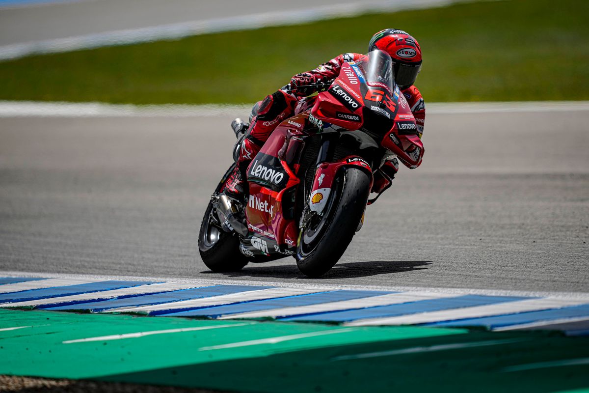 MotoGP | Gp Jerez FP3: Bagnaia porta la Ducati in vetta, Bastianini è sesto