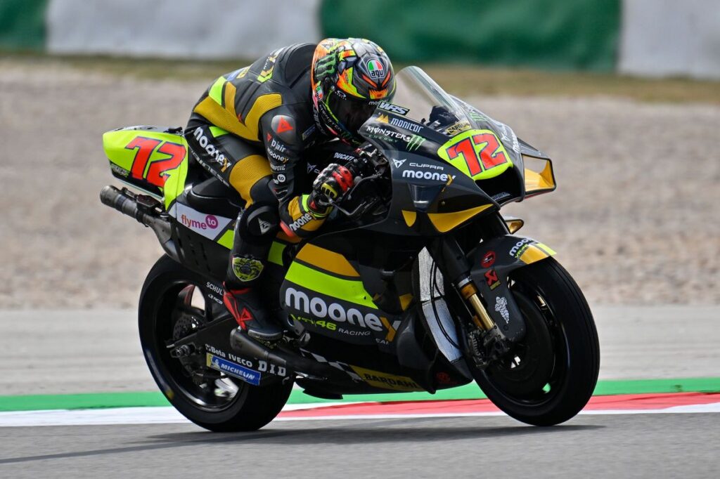 Moto GP | Qualifications Gp Portimao : Bezzecchi, "Avoir Rossi dans le garage m'a donné un coup de pouce supplémentaire"