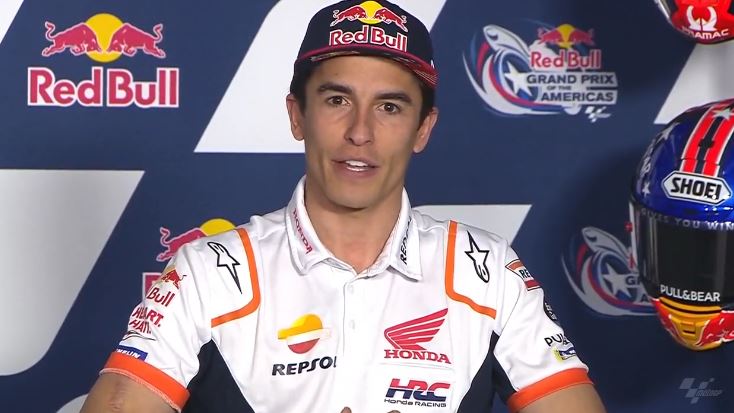 MotoGP | GP Austin, Marc Marquez: “La passione è più forte della mia sofferenza”