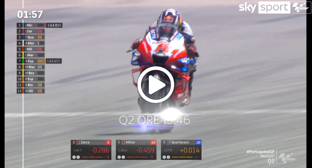 MotoGP | GP Portimao, gli highlights delle qualifiche [VIDEO]