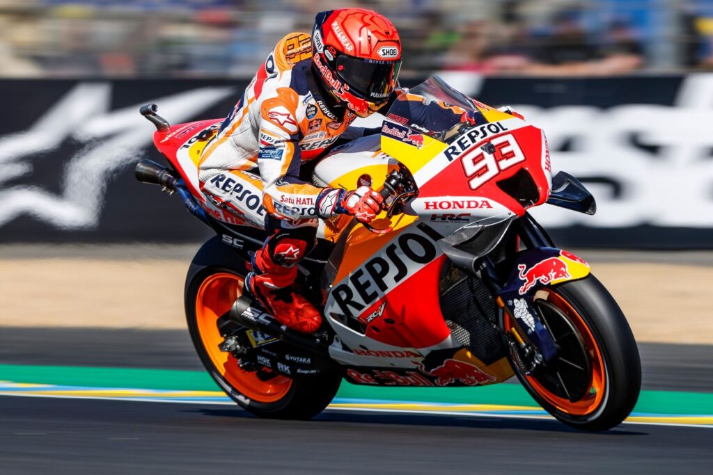 MotoGP | GP Le Mans Gara: Marc Marquez, “Dobbiamo lavorare sia sulla moto che sulla mia guida”