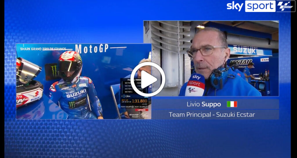 MotoGP | Ritiro Suzuki, Suppo non cambia gli obiettivi: “Vogliamo il mondiale” [VIDEO]